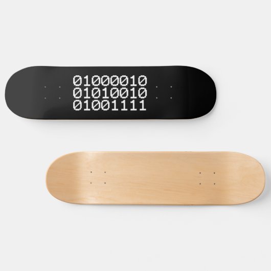 BINARY BRO SKATEBOARD (Horizontal)