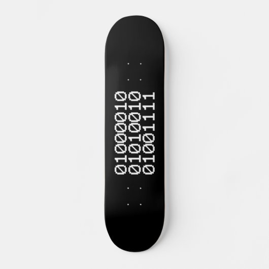 BINARY BRO SKATEBOARD (Vorderseite)