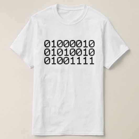 BINARY BRO T-Shirt (Design vorne)