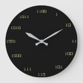 Binary Clock Große Wanduhr (Vorderseite)