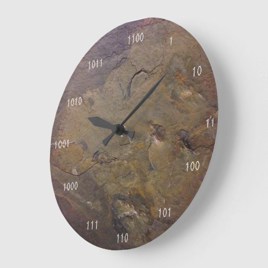 Binary Clock Große Wanduhr (Winkel)