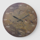 Binary Clock Große Wanduhr (Vorderseite)