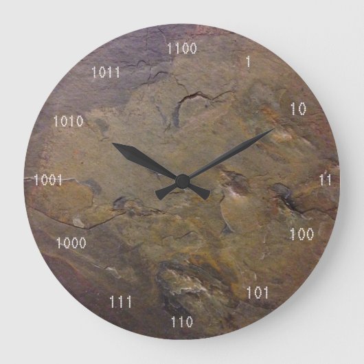 Binary Clock Große Wanduhr (Vorderseite)