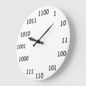 Binary Clock Große Wanduhr (Winkel)