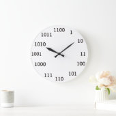 Binary Clock Große Wanduhr (Zuhause)