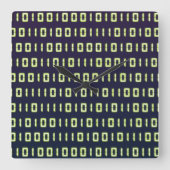 Binary Code Clock Quadratische Wanduhr (Vorderseite)