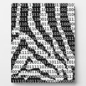 Binary-Code für Schwarz und Weiß Fotoplatte (Vorderseite)