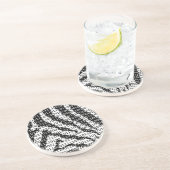 Binary-Code für Schwarz und Weiß Untersetzer (Seite)