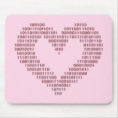 Binary Code Heart Mousepad (Vorne)