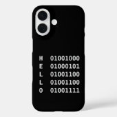 Binary Code Phone Case (Rückseite)