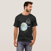 Binary Code Retro Computer Geek Programmer Nerd Te T-Shirt (Vorne ganz)