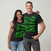 Binary codes green and blue T-Shirt (Unisex)