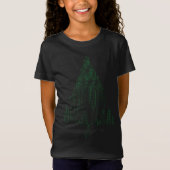 Binary Coding Computer Programmer Weihnachtsbaum X T-Shirt (Vorderseite)
