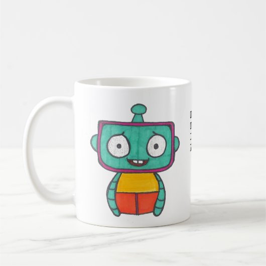 Binary Coffee Tasse - Mmm, Kaffee (Links)
