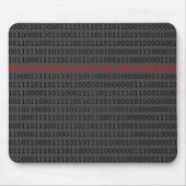 Binary Computer Code Programmer Teacher 0 und 1 Mousepad (Vorne)