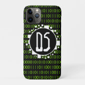 Binary Digital Matrix der 10er Jahre Case-Mate iPhone Hülle (Rückseite)