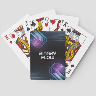 Binary Flow Playing Cards 01 Spielkarten