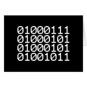 BINARY GEEK CARD