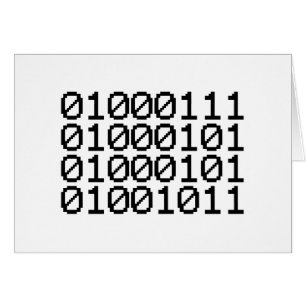 BINARY GEEK CARD