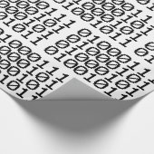 BINARY GEEK GESCHENKPAPIER (Ecke)