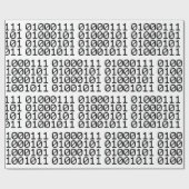 BINARY GEEK GESCHENKPAPIER (Flach)