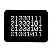 BINARY GEEK MAGNET (Horizontal)