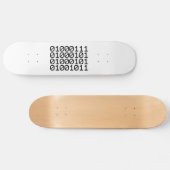 BINARY GEEK SKATEBOARD (Horizontal)