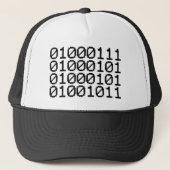 BINARY GEEK TRUCKERKAPPE (Vorderseite)