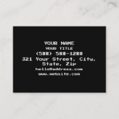 BINARY GEEK VISITENKARTE (Rückseite)