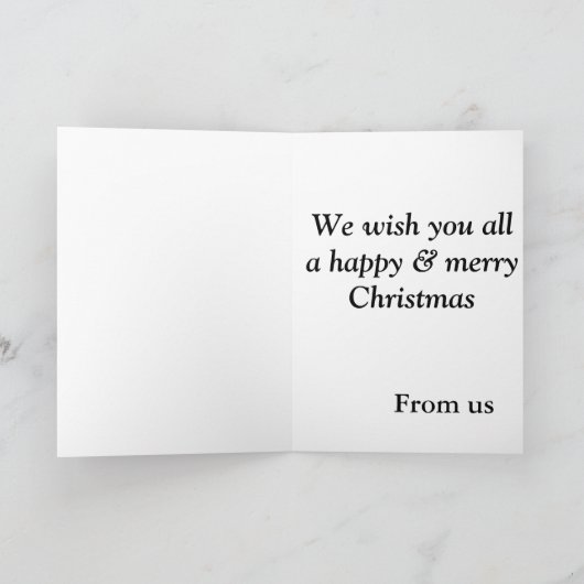 Binary-Geeks Weihnachtsbaum Feiertagskarte (Innenseite)