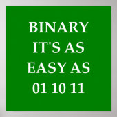 binary math poster (Vorne)
