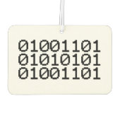 BINARY MUM AUTOLUFTERFRISCHER (Rückseite)