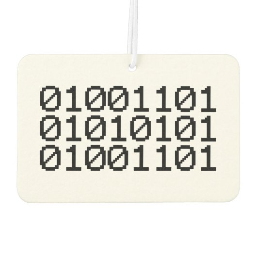 BINARY MUM AUTOLUFTERFRISCHER (Rückseite)