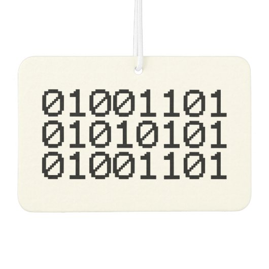 BINARY MUM AUTOLUFTERFRISCHER (Vorderseite)