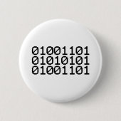 BINARY MUM BUTTON (Vorderseite)