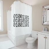 BINARY MUM DUSCHVORHANG (Beispiel)