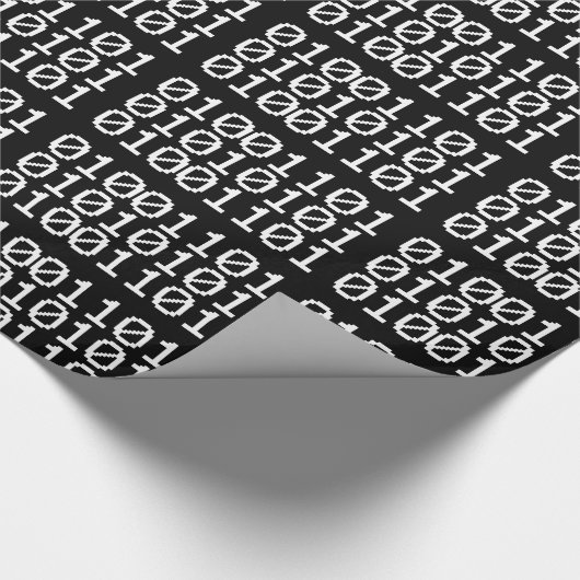 BINARY MUM GESCHENKPAPIER (Ecke)