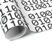 BINARY MUM GESCHENKPAPIER (Rolleneckpunkt)