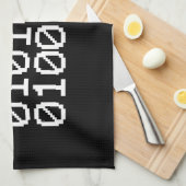 BINARY MUM GESCHIRRTUCH (Viertel Falte)