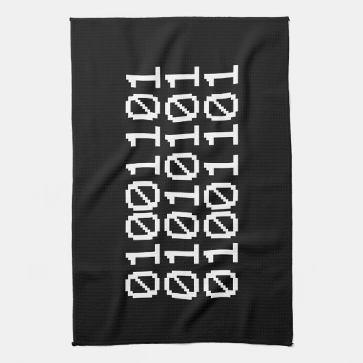 BINARY MUM GESCHIRRTUCH (Vertikal)