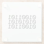 BINARY MUM GLASUNTERSETZER (Rückseite)