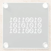 BINARY MUM GLASUNTERSETZER (Rückseite)