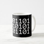 BINARY MUM KAFFEETASSE (VorderseiteRechts)