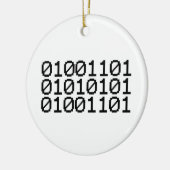 BINARY MUM KERAMIK ORNAMENT (Links)