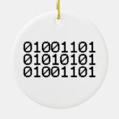 BINARY MUM KERAMIK ORNAMENT (Hinten)