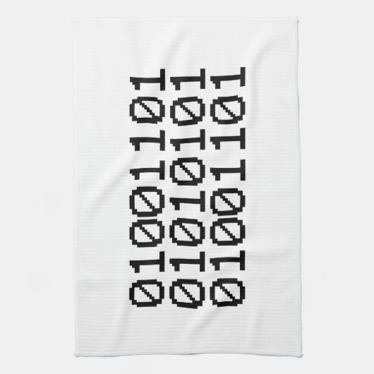 BINARY MUM KÜCHENTUCH (Vertikal)