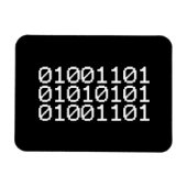 BINARY MUM MAGNET (Horizontal)