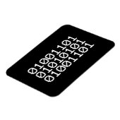 BINARY MUM MAGNET (Linke Seite)