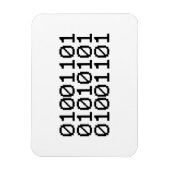 BINARY MUM MAGNET (Vertikal)