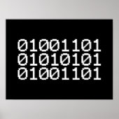 BINARY MUM POSTER (Vorne)